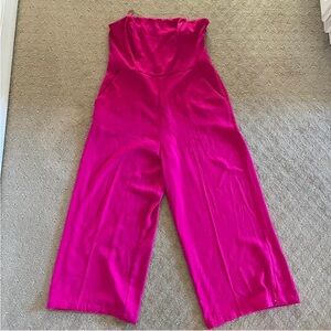 Express Vibrant Pink Jumpsuit
